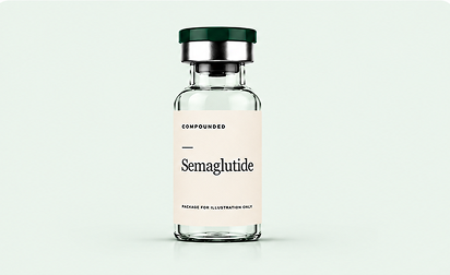 Compounded Semaglutide GLP-1 vial